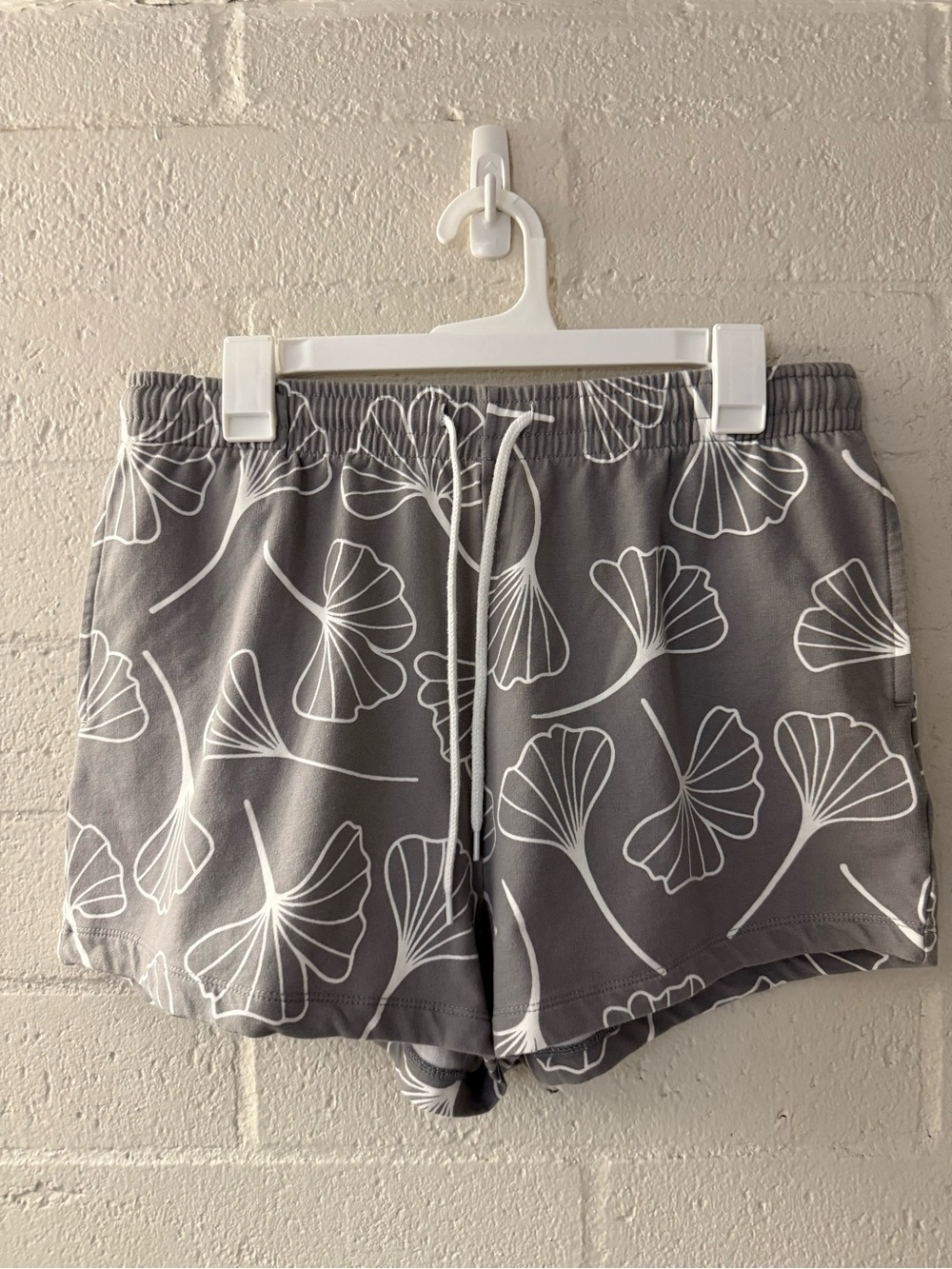 Gray Women's Drawstring Shorts